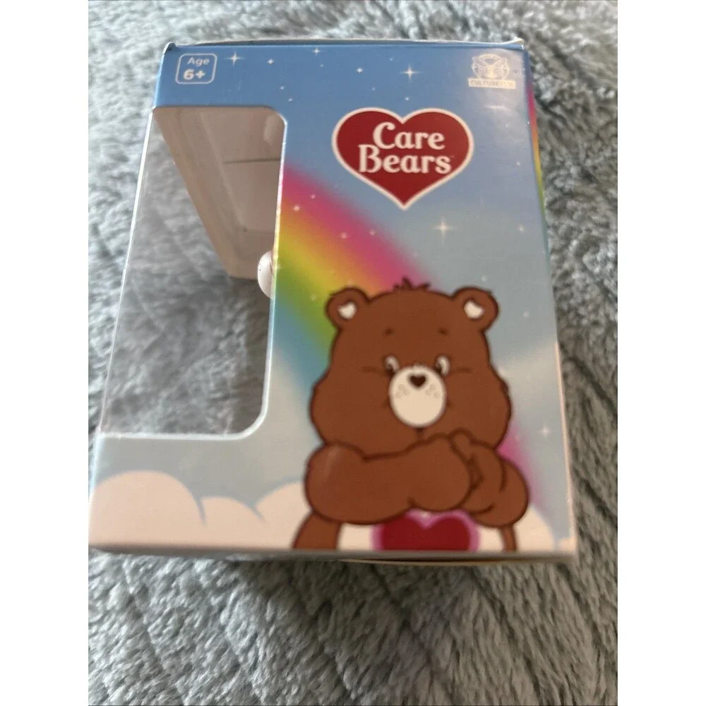 Care Bears Tenderheart Bear™ Mini Bobble Head Figure Toy Culturefly Cloudco New